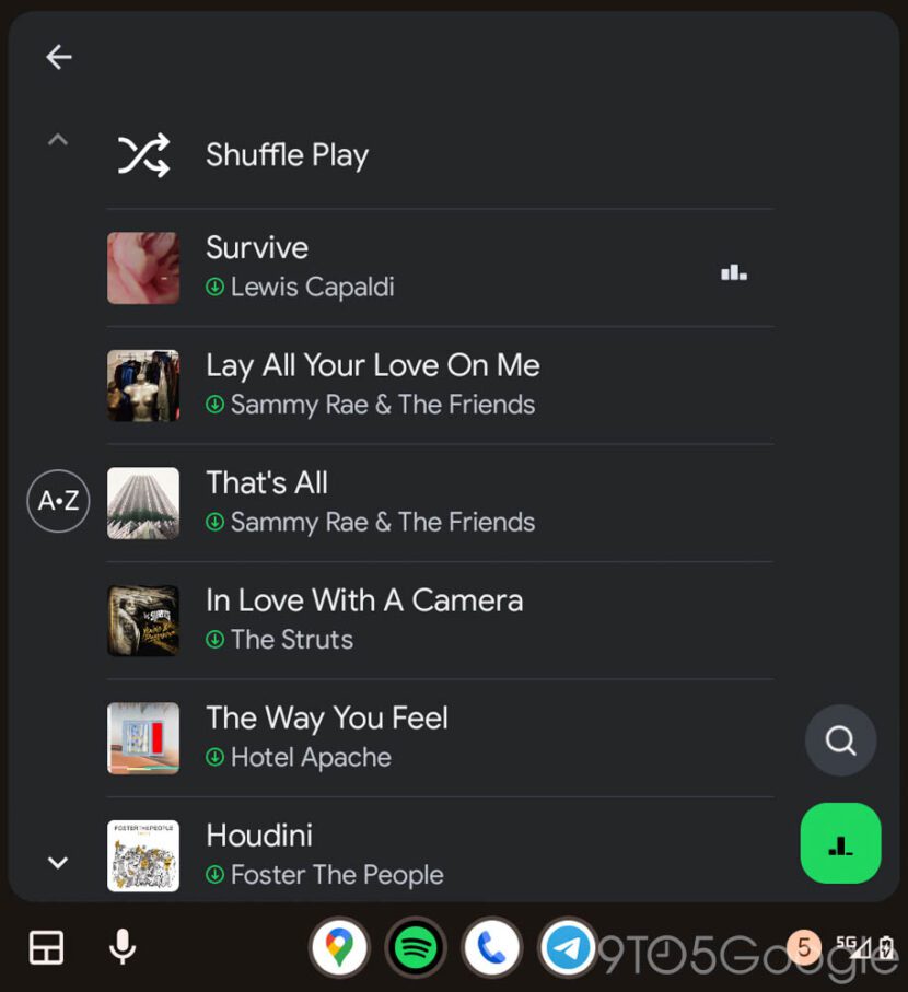 Spotify Android Auto -2